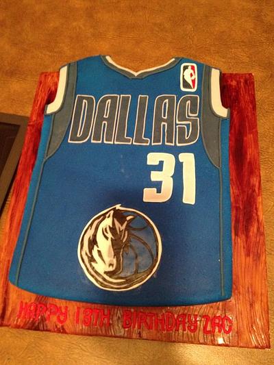 Dallas Mavericks - Cake by Trickycakes