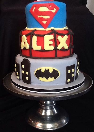 Superhero birthday - Cake by John Flannery