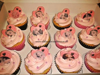 Marilyn Monroe Cupcakes - Cake by debscakecreations