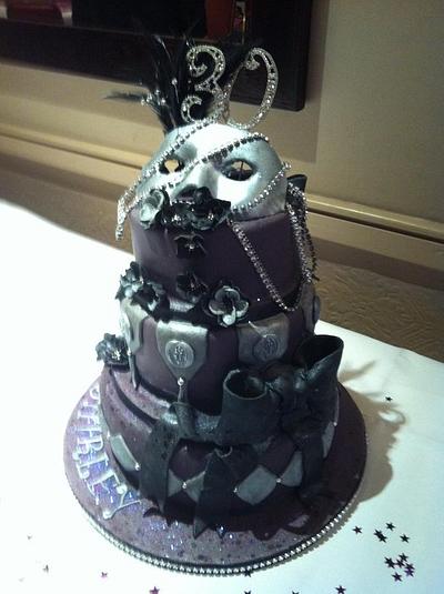Masquerade Ball - Cake by Amanda