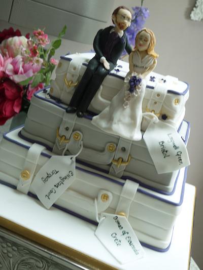 Tracey wedding cake - Cake by Scrummy Mummy's Cakes