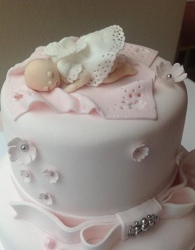 Fairy Baby - Cake by Samantha's Cake Design