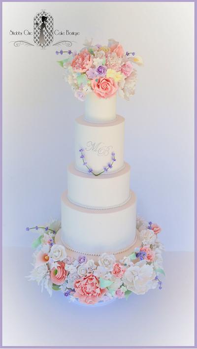 Wedding cake - Cake by Natasha