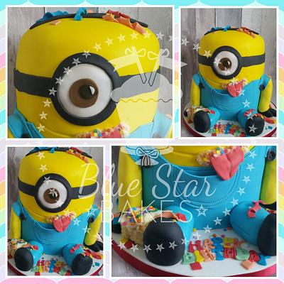 Minion Birthday Cake - Cake by Shelley BlueStarBakes