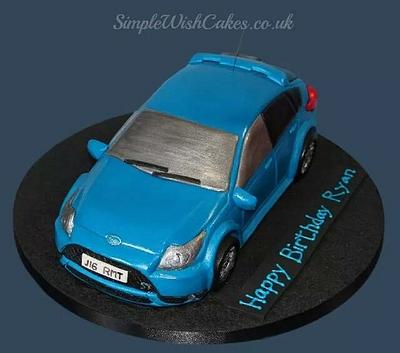 Ford Focus ST - Cake by Stef and Carla (Simple Wish Cakes)