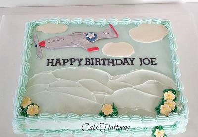 Antique Airplanes for Joe - Cake by Donna Tokazowski- Cake Hatteras, Martinsburg WV