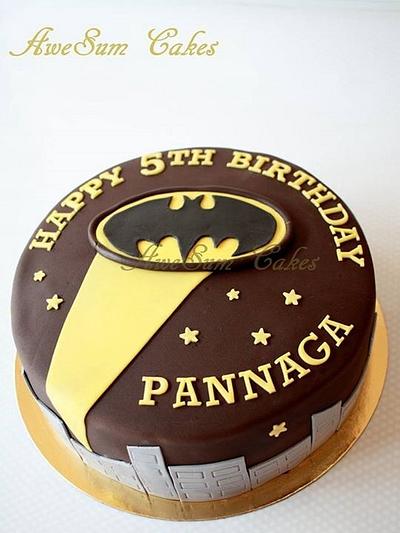 Batman cake - Cake by AweSumCakes