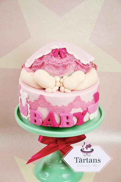 Babyshower cake - Cake by Ingrid ~ Tårtans underbara värld