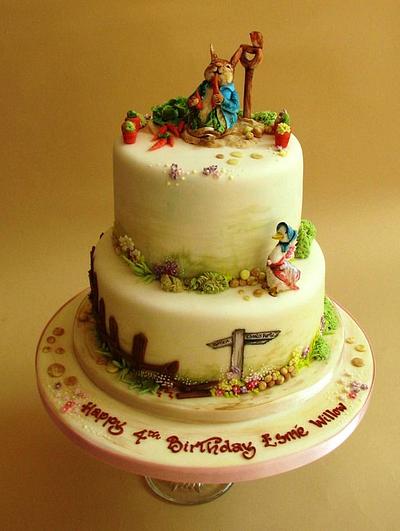 Inspired by Beatrix Potter - Cake by Suzanne Thorp