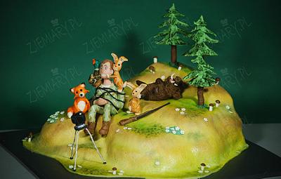 hunter cake - Cake by Anna Krawczyk-Mechocka