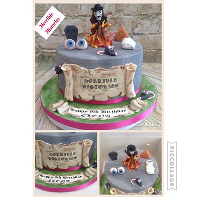 Horrible Histories  - Cake by Sweet Lakes Cakes