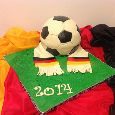 Soccer Ball Cake - Cake by Margie