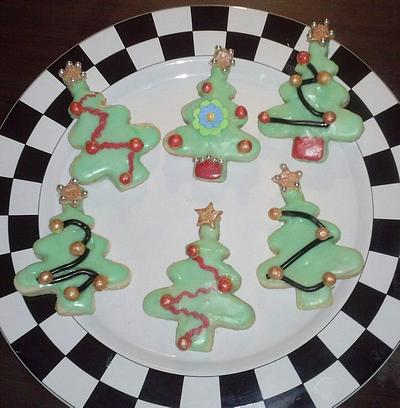Christmas Trees - Cake by Buffy