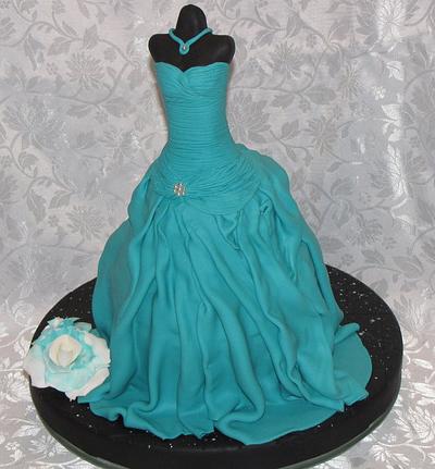  Mannequin Dress Cake - Cake by yael