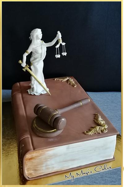 Temida - God of justice  - Cake by My Magic Cakes 