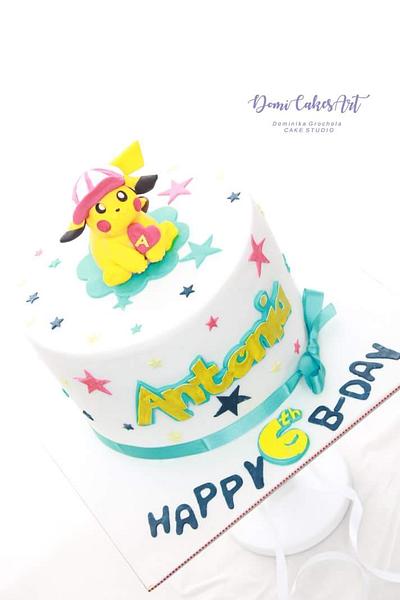 Pikachu - Cake by DomiCakesArt