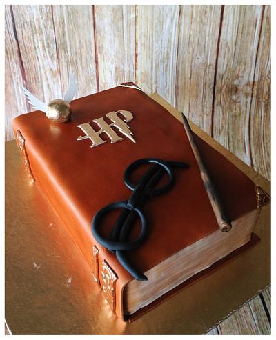 Harry Potter Book Cake - Cake by Homebaker