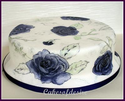 Roses - Cake by cakesofdesire