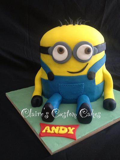 Minion - Cake by Claire willmott