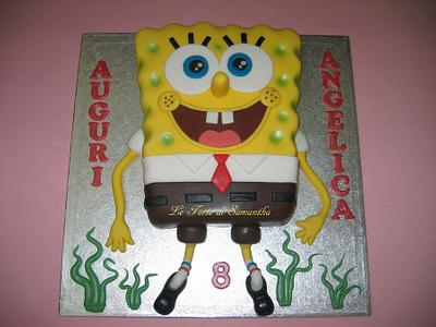 Spongebob Cake - Cake by Samantha Camedda