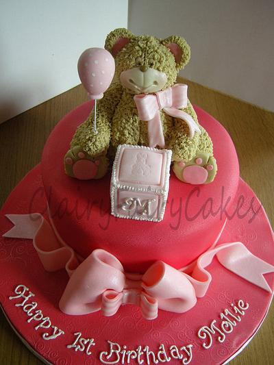 1ST Birthday cake - Cake by Clair Stokes