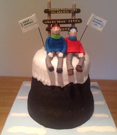 Kilimanjaro for charity - Cake by Evelynscakeboutique