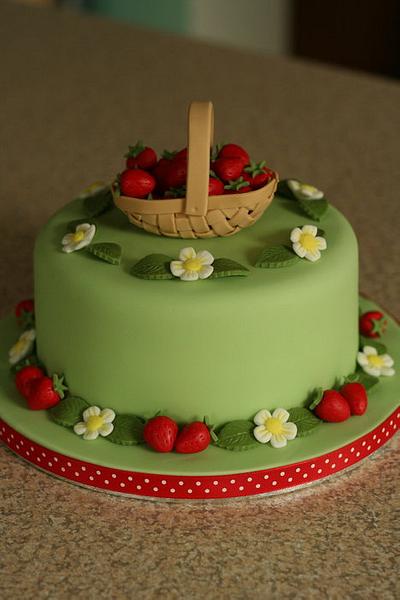 Strawberry Picking - Cake by Ice, Ice, Tracey