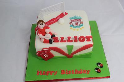 Football Cake - Cake by Helen Campbell