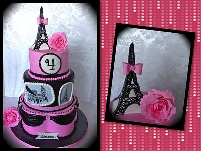 Paris  - Cake by Heidi