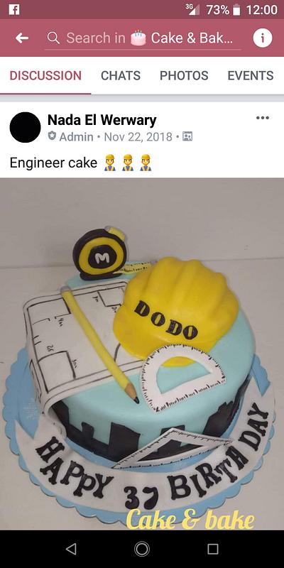 Engineer cake - Cake by Nadacakeandbake