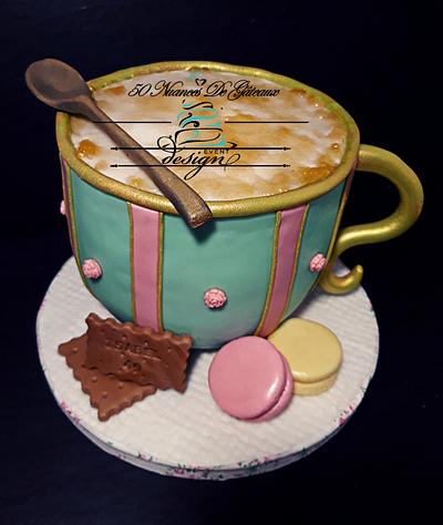 Cup of tea - Cake by Mauricette