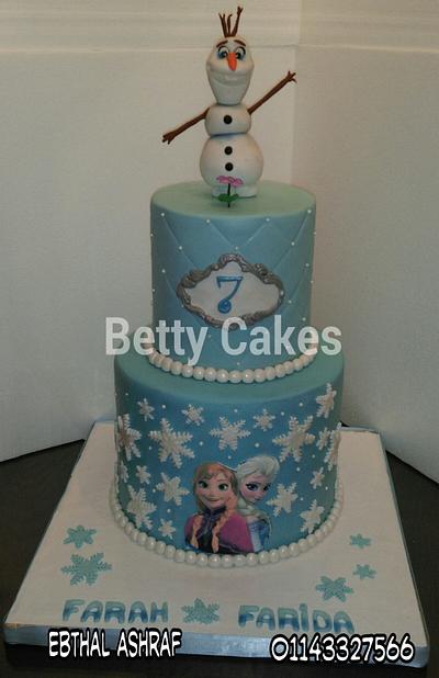 frozen cake - Cake by BettyCakesEbthal 