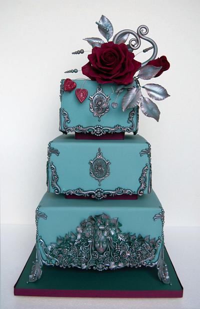 Bas relief wedding cake. - Cake by lumipo