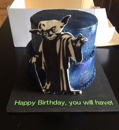 yoda - Cake by Jeaniecakes