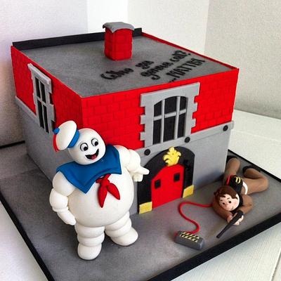 Ghostbuster cake - Cake by Bella's Bakery
