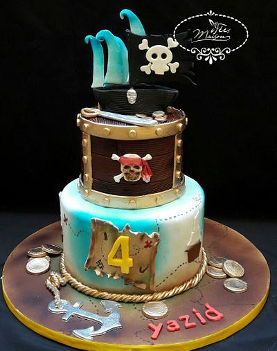 Pirate cake - Cake by Fées Maison (AHMADI)