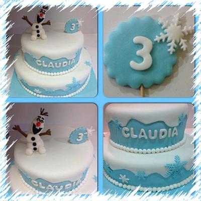 Frozen Cake - Cake by Nieves - Emma's Cupcakes
