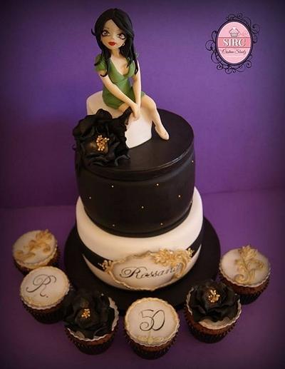 50 birthday!!! - Cake by Cristina Sbuelz