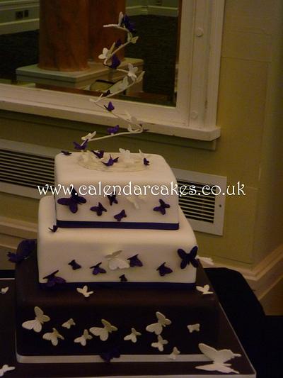 Butterfly Wedding Cake - Cake by Jackie