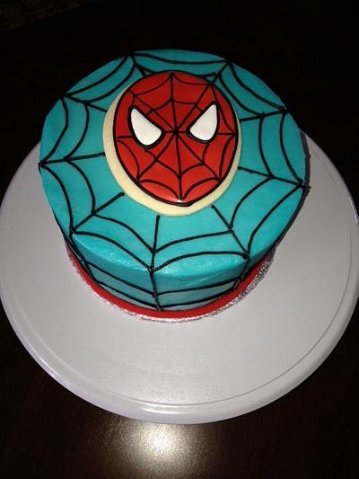 Spider- a cake - Cake by Deb