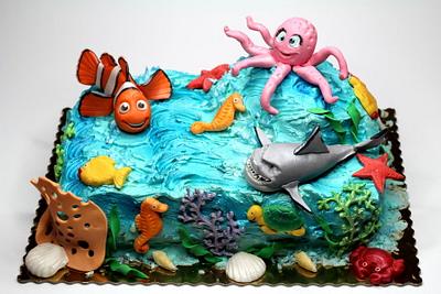 Nemo Birthday Cake - Cake by Beatrice Maria