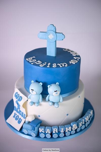 Baptism - Cake by Cakes by Nashwa