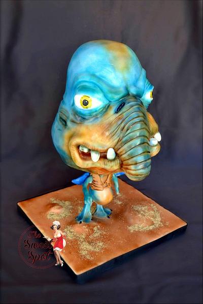 Watto the Toydarian - Star Wars 'May the Sugar Fourth Be With You" Collaboration - Cake by Becca's Edible Art