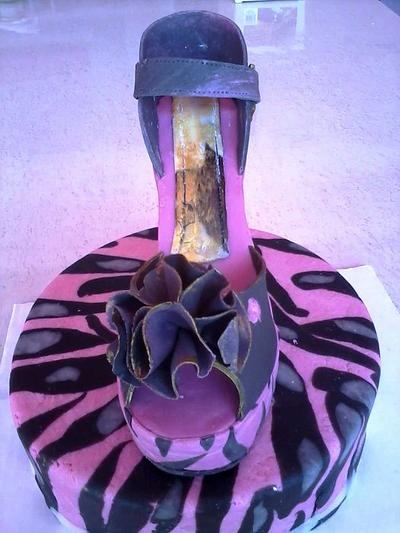 High heel Verusca's cake - Cake by Maythé Del Angel
