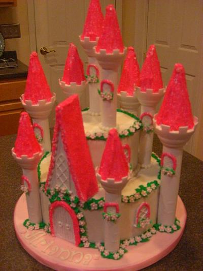 Princess Castle - Cake by eperra1