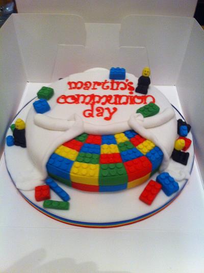 lego cake - Cake by Claire