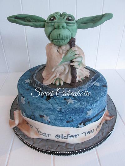 Yoda  - Cake by SweetCakeaholic1
