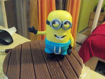 Beach minions cake topper - Cake by Doc Sugarparty