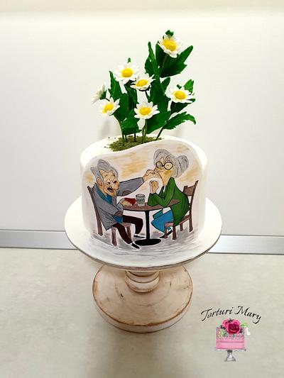 Grandma 70th birthday. - Cake by Torturi Mary