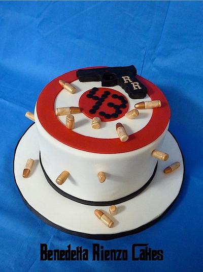 Bang! Bang! Happy Birthday to you! - Cake by Benni Rienzo Radic